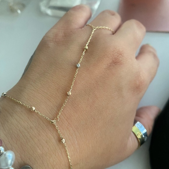 Jewelry - Hand bracelet ring